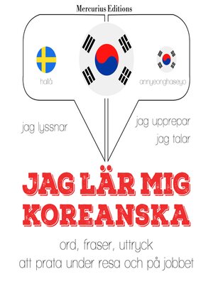 cover image of Jag lär mig koreanska